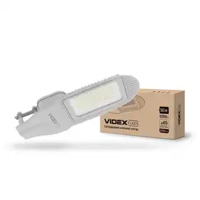 LED вуличний ліхтар VIDEX  50W Videx 50 W 5000K Сірий (VL-SL06-505)