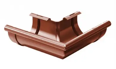 Кут внутрішній/зовнішній ProAqua система 125/90, 90° RAL 8004 Цегляний