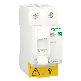 Диференційний реле Schneider Electric 2-п. RESI9 63A  АС 30mA (C2)