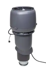 Вентилятор с шумопоглотителем VILPE Е 190 Р 125/500 серый