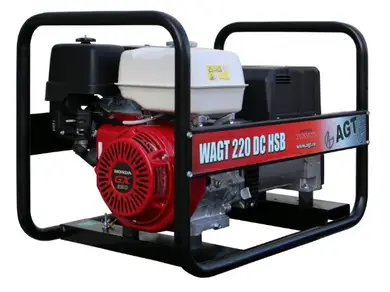 Генератор сварочный AGT WAGT220DCHSB 3.5/6.5 кВА