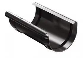 З'єднувач ринви ProAqua система 125/90 RAL 8019 Темно-коричневий