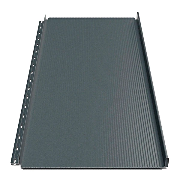 Клікфальц RUUKKI Classic Design 475 C/D/M + Sound ins. Green Coat Pural mat BT 0,50 мм RR2H3 Cірий графіт