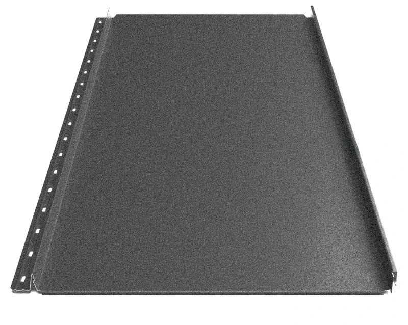 Клікфальц Будсервіс "Преміум" Relief iceCrystal mat Thyssen krupp 0.50 mm RAL 9005 Чорний