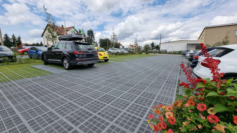 Георешетка PROTEX INOVGREEN IG 50 черная 50x50x5 см
