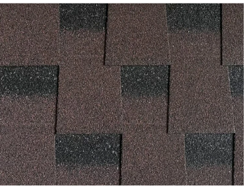 Бітумна черепиця Sim Shingle Effect Червоно-коричневий