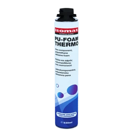 Поліуретанова клей-піна для теплоізоляційних плит Isomat ISOMAT PU-FOAM THERMO 830 мл