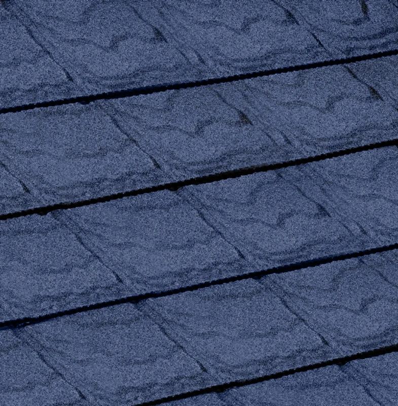 Композитна черепиця QueenTile Slate Blue Mix