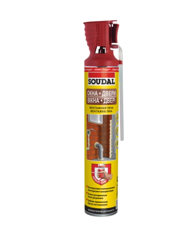 Піна монтажна Soudal GENIUS 750мл