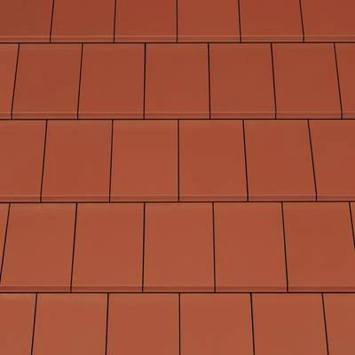 Керамическая черепица CREATON Domino Медно-красная (ангоб)