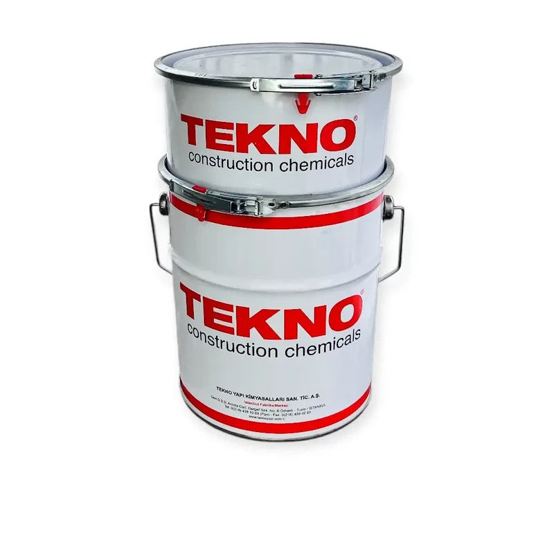 Епоксидна фарба для бетонних підлог TEKNO Teknobond 600 Комплект (А+В) 5 кг, світло-сірий (RAL 7001)