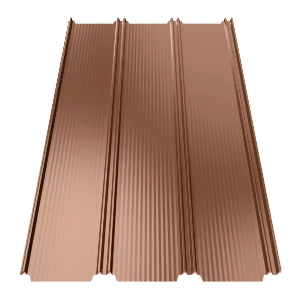 Кликфальц Tile "Фальц настил" полиэстер U.S.Steel 0.50 mm RAL 8004 Терракота