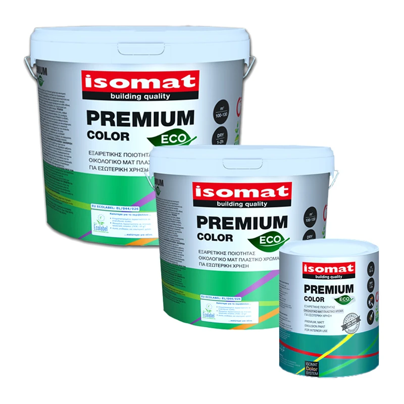 Матова емульсійна фарба Isomat ISOMAT PREMIUM COLOR ECO 3 л, білий