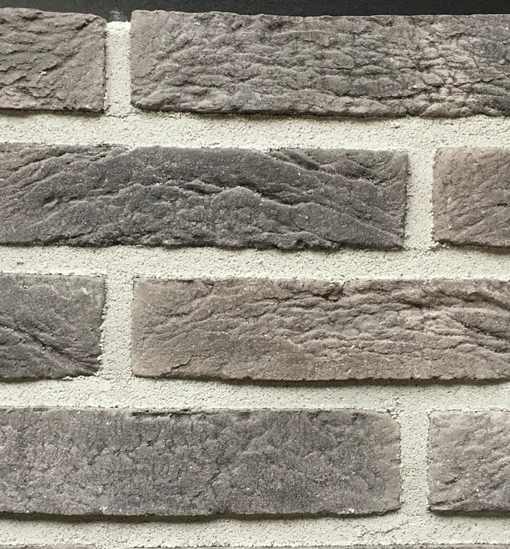Плитка ручного формування Loft Brick Колекція Стара Прага 04 Сірий 209х49х14 мм