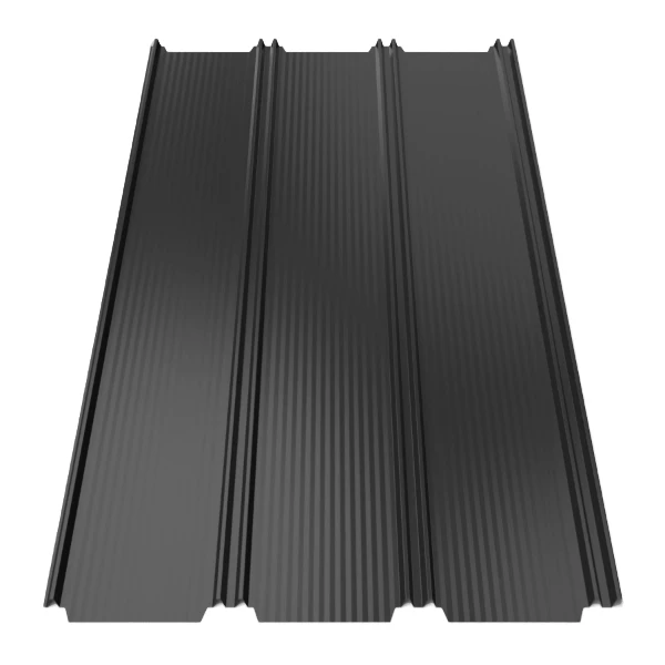 Кликфальц Tile "Фальц настил" полиэстер U.S.Steel 0.45 mm RAL 9005 Черный
