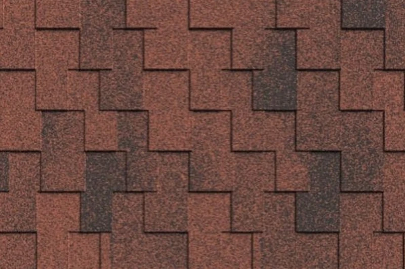 Битумная черепица Icopal Claro Antik brick red