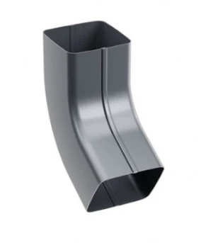 Колено трубы 60° Flamingo IQ система 135/80 RAL 7016 Антрацит