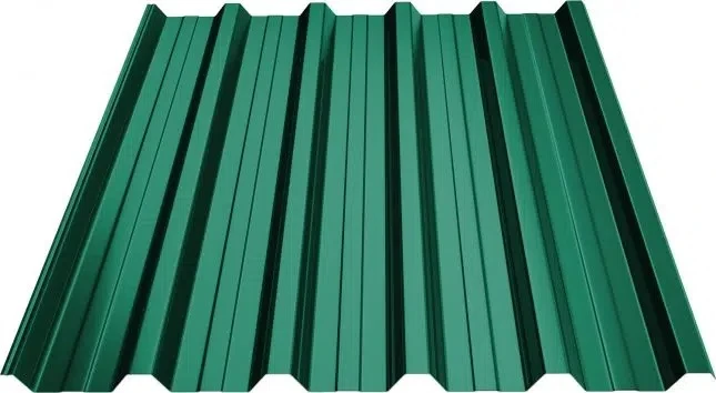Профнастил GOOD ROOF НС-35 AlZn Вьетнам/Індия/Корея 100-150 , 0,45 мм RAL 6005 ЗеленЫЙ