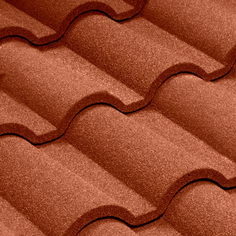 Композитная черепица QueenTile Verona Terracota