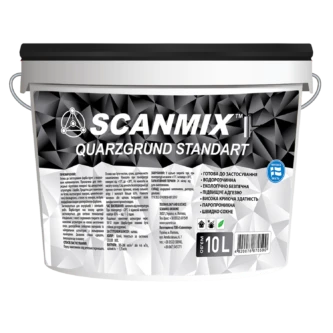 Кварцгрунт под штукатурку SCANMIX QUARZGRUND STANDART 10 л