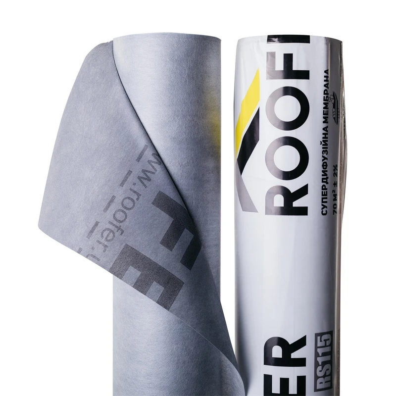 Супердиффузионная мембрана ROOFER RS115 1,6х43,75м