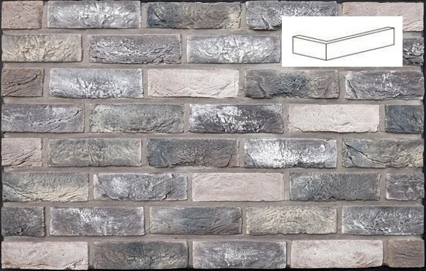 Кутові елементи Loft Brick Колекція Краса Традицій Верона 192/81х65х15мм