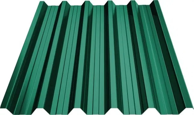 Профнастил GOOD ROOF ПН-44 Матполиестер Италия/Бельгия/Польша Zn225, 0,50 мм RAL 6005 Зеленый