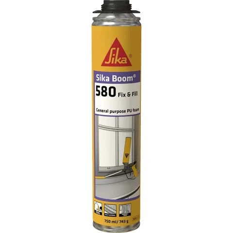 Піна монтажня під пістолет Sika SikaBoom-580 Fix&Fill 750 мл
