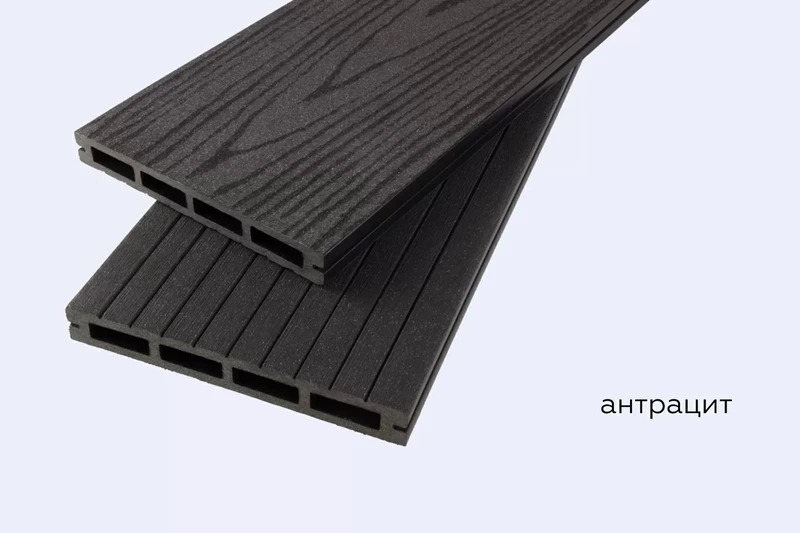 Терасна дошка TardeX Lite Premium 2D 155х20х2200 Антрацит