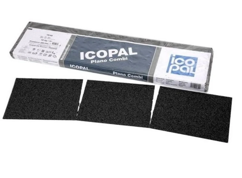 Коньково-карнизная черепица Icopal Plano Combi СБС 10/16мп black