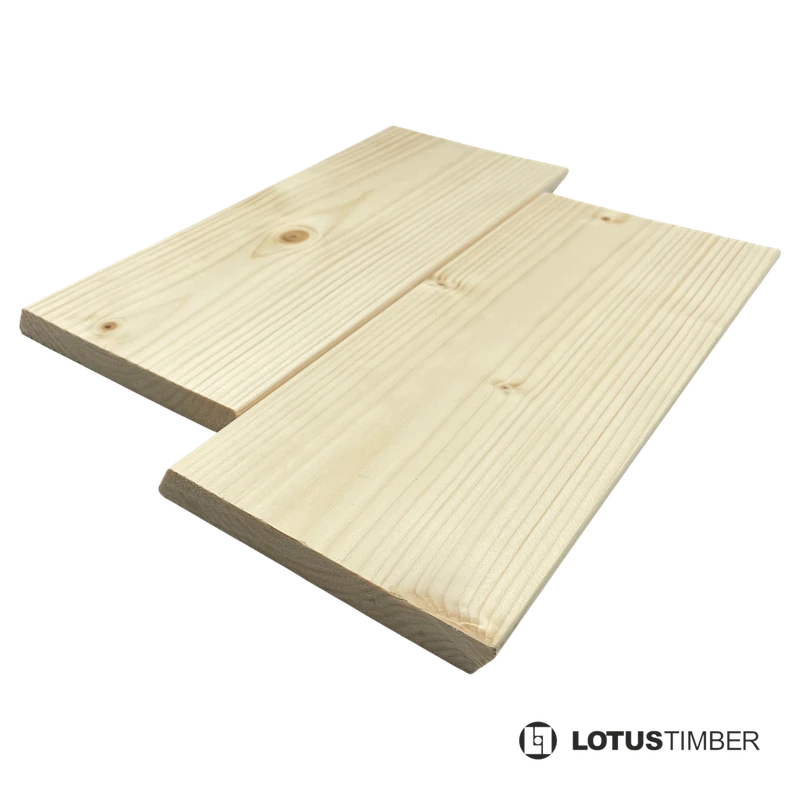 Фасадная доска Eco Эстонская Ель LotusTimber 18х145, 3,0х4,2 м  сорт А