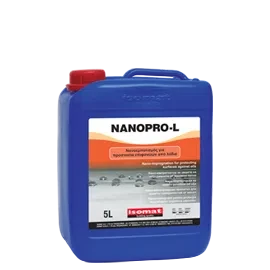 Гидрофобизирующая пропитка для защиты поверхностей от масел Isomat NANOPRO-L 5 л, прозрачно-белый