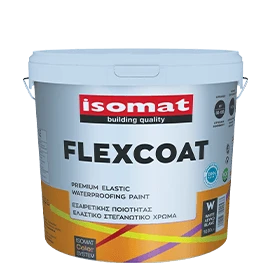 Эластичная гидроизоляционная краска премиум класса Isomat ISOMAT FLEXCOAT 10 л, Base P