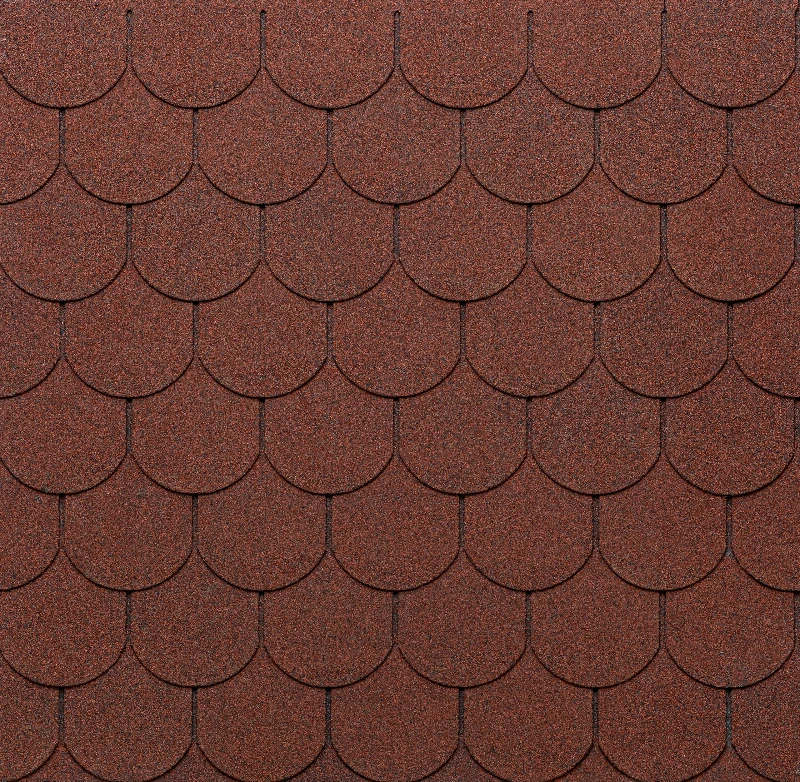 Битумная черепица Tegola Eco Roof Traditional Mixed Red