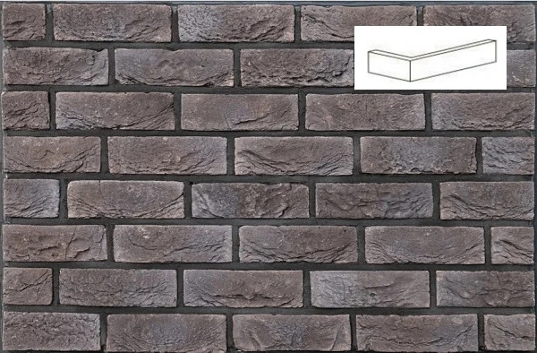 Кутові елементи Loft Brick Колекція Краса Традицій Манхеттен 30 192/81х65х15мм