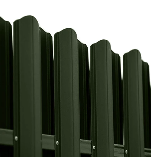 Ламель штакета Дах-сервис Матполиэстер двухстор. Metipol/Polysteel 0,43мм RAL 6020 Зеленый