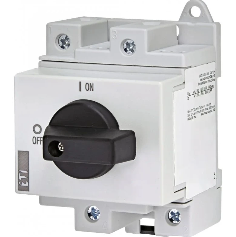 Выключатель нагрузки ETI LS 32 SMA A2  2р "1-0" 32A 1000V DC