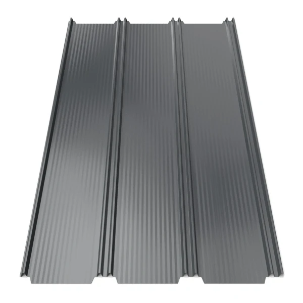 Кликфальц Tile "Фальц настил" полиэстер Arcelor Nippon 0.43 mm RAL 7016 Графит