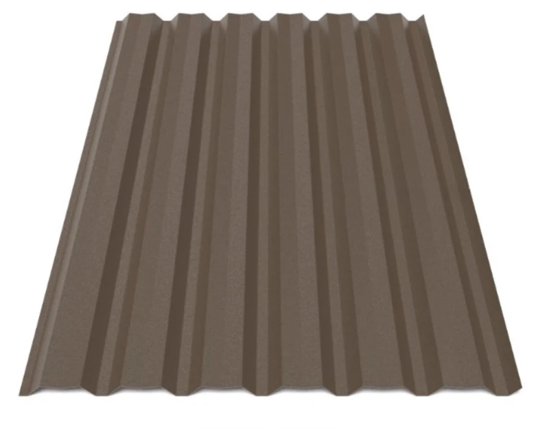 Профнастил RUUKKI Ruukki 20 T35-88V RR32 Лісовий горіх