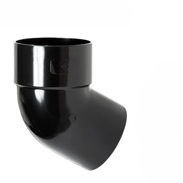 Колено PROFIL 67° система 90/75 RAL 9005 Черный