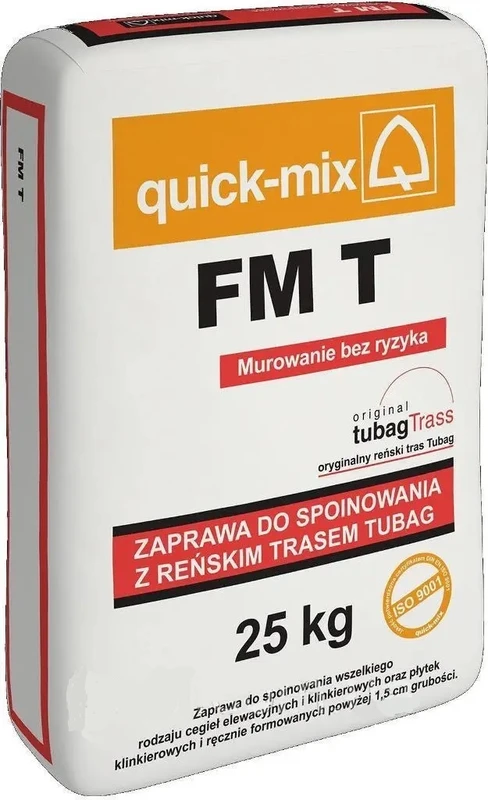 Цветной заполнитель швов Quick Mix FM T черный, 25 кг