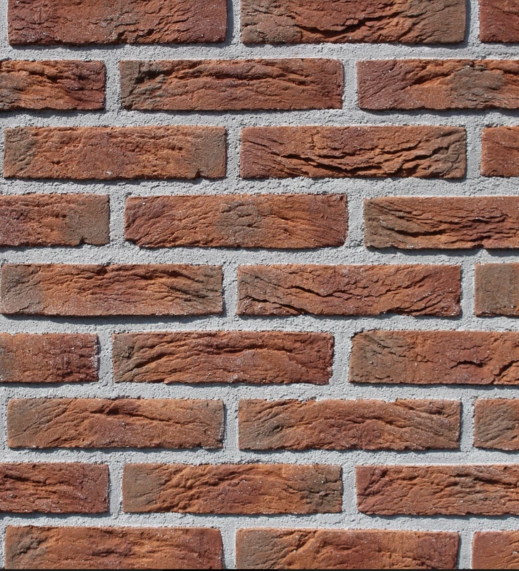 Плитка ручного формування Loft Brick Колекція Стара Прага 03 Червоний 209х49х14 мм