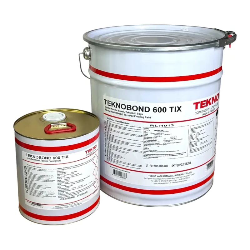 Епоксидне текстуроване кольорове покриття TEKNO Teknobond 600 TIX Комплект (А+В) 20 кг RAL 1013