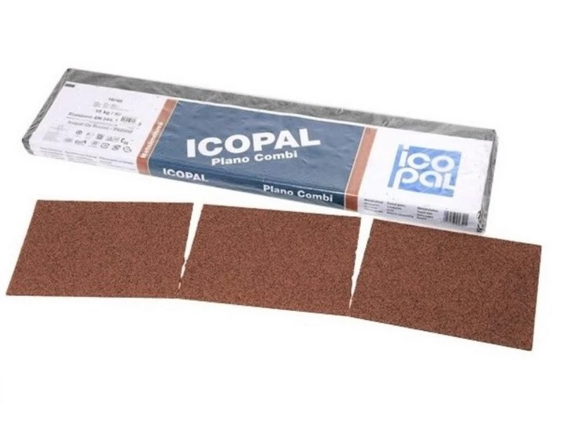 Коньково-карнизная черепица Icopal Plano Combi СБС 10/16мп brick red