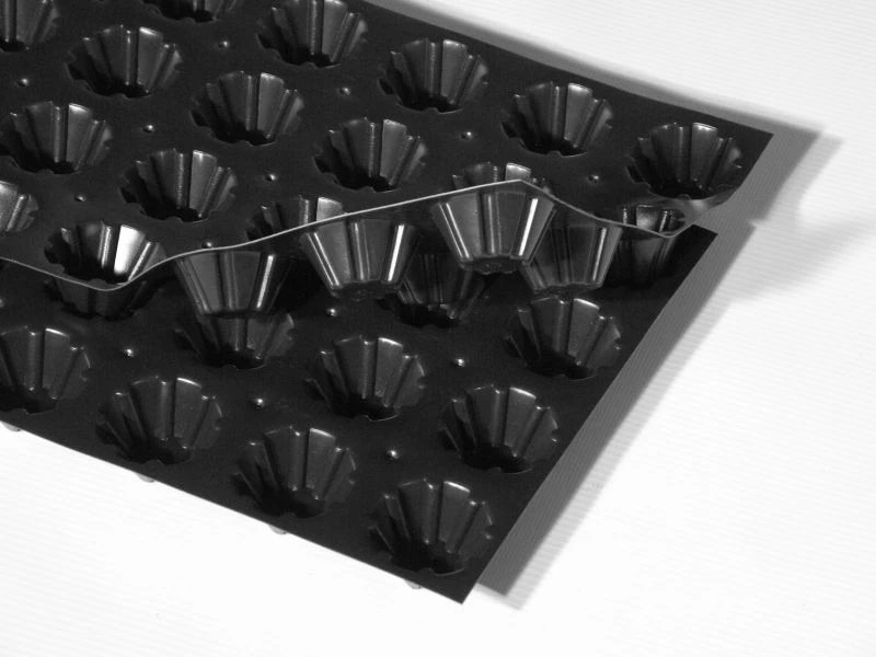 Профилированная дренажная мембрана PLASTMASTER TECHFOL 1000 рулон 30 м² (2х15 м)
