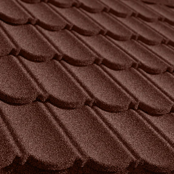 Композитна черепиця QueenTile Classic Brown