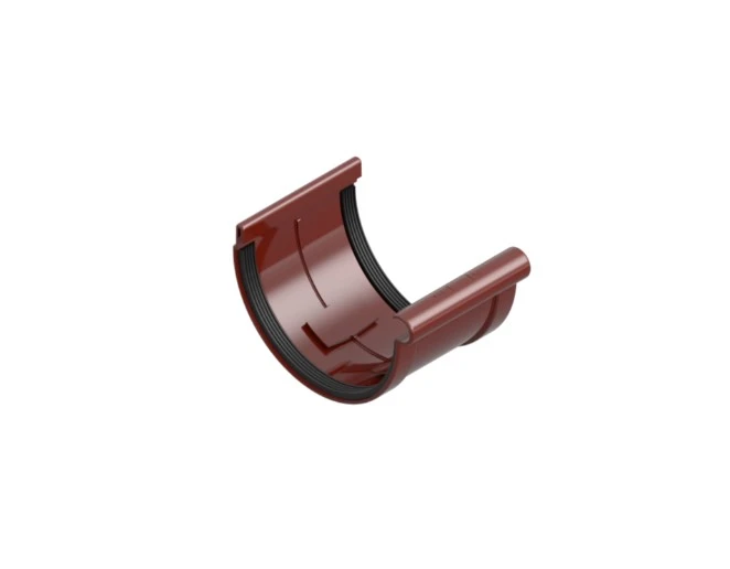 Муфта желоба Ines система 120/80 RAL 3011 Красный (67-033)