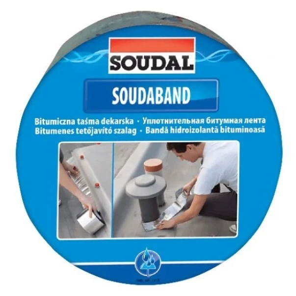 Битумная лента Soudal SOUDABAND 10см/10м/graphіt