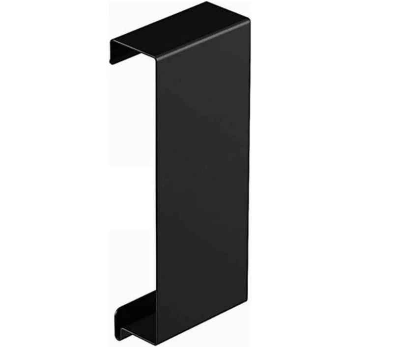 Соединитель для планки декоративной под софит Galeco Stal² система 125/80x80 RAL 9005 Черный