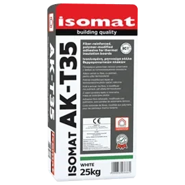 Полімерцементний клей для теплоізоляційних плит Isomat ISOMAT AK-T35 Fine Grained 25 кг, білий